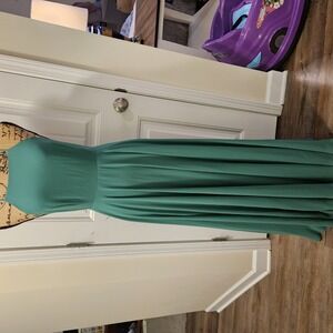 Lulus Green Maxi Dress Size S